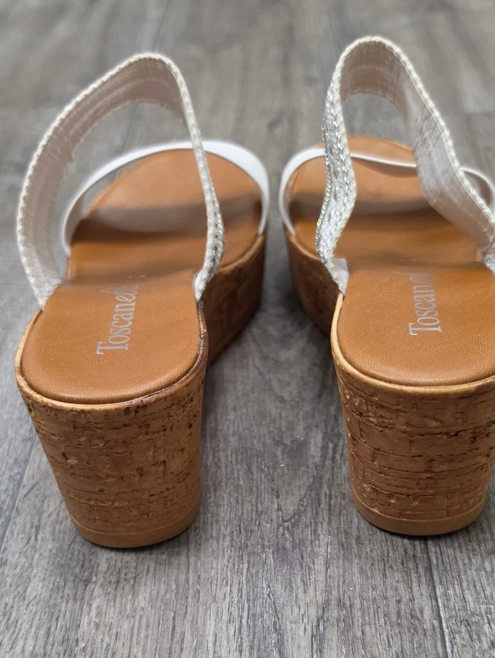 Toscanella wedge sandals-Size 8.5